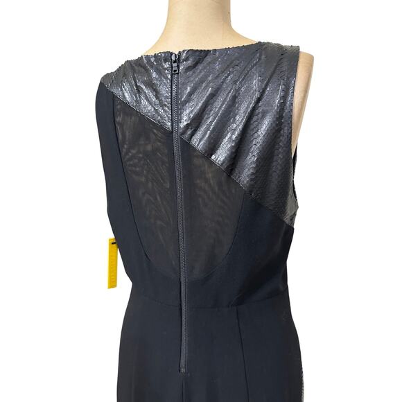 Alice + Olivia Leather Mini Dress New - Picture 7 of 10